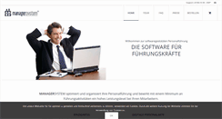 Desktop Screenshot of managersystem.de
